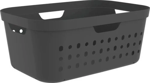Rotho Jona 39l Wäschekorb anthrazit