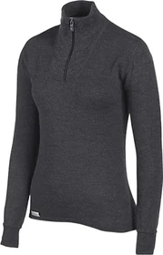 Woolpower Zip Turtleneck 200 Funktionsshirt langarm grau