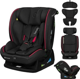 Lionelo Aart i-Size black carbon red