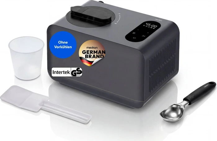 Medion MD 100087 Eismaschine grau