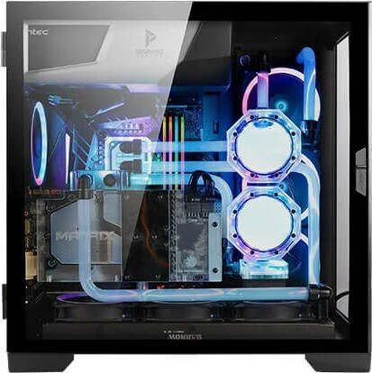Antec P120 Crystal, schwarz, Glasfenster