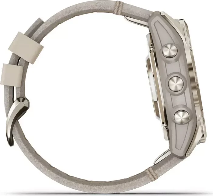 Garmin Fenix 7S Pro Sapphire Solar light sand/soft gold