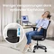 Ergotopia PureBack ergonomischer Bürostuhl mit Kopfstütze, schwarz Vorschaubild