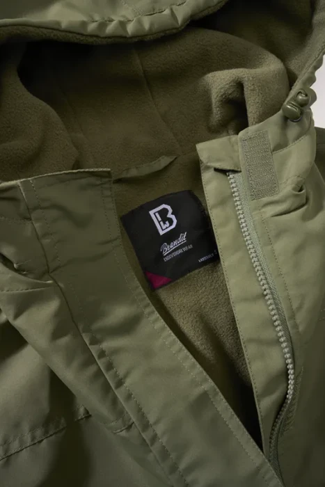Brandit Windbreaker Frontzip Jacke olive (Damen)