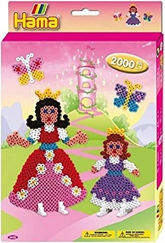 Hama Kleine Geschenkpackung Prinzessin 2000 Stück