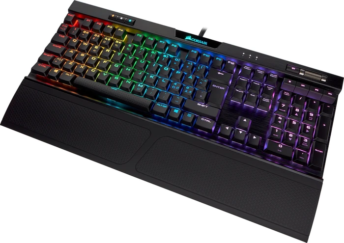 Corsair Gaming K70 RGB MK.2 Low Profile Rapidfire, MX LOW PROFILE RGB SPEED, USB, ND