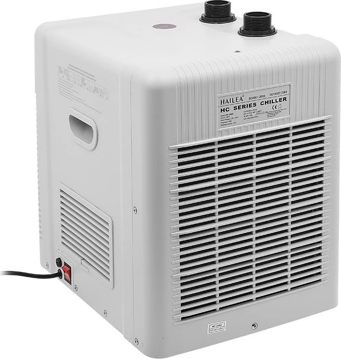 Hailea HC Series 250A Aquarienkühler, Durchlaufkühler mit Kompressor, 100-, weiß