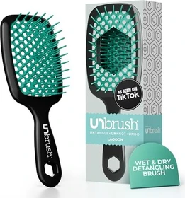 UNbrush Detangling Brush lagoon