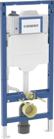 Geberit Duofix Element für Wand-WC, 120cm, mit Sigma UP-Spülkasten 12cm, mit HS50 Hygienespülung - 2 Wasseranschlüsse