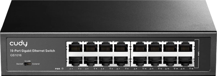 Cudy GS100 Series Rackmount Gigabit Switch, 16x RJ-45