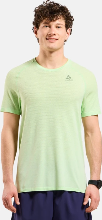 Odlo Essential Seamless Laufshirt kurzarm ambrosia melange (Herren)