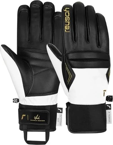 Reusch Mikaela Shiffrin R-Tex XT Skihandschuhe schwarz/weiß (Damen)
