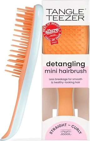 Tangle Teezer The Mini Ultimate Detangler sweet orange & ice blue