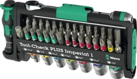 Wera Tool-Check Plus Imperial 1 Bitset, 39-tlg.
