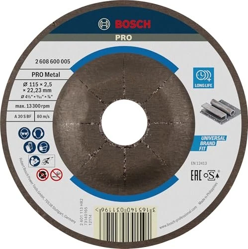 Bosch Professional A30SBF Expert for Metal Trennscheibe, 115x2.5x22.23mm, 1 Stück