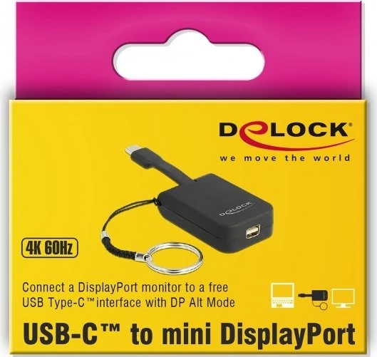 DeLOCK USB-C to mini DisplayPort, USB-C 3.0 [Stecker]