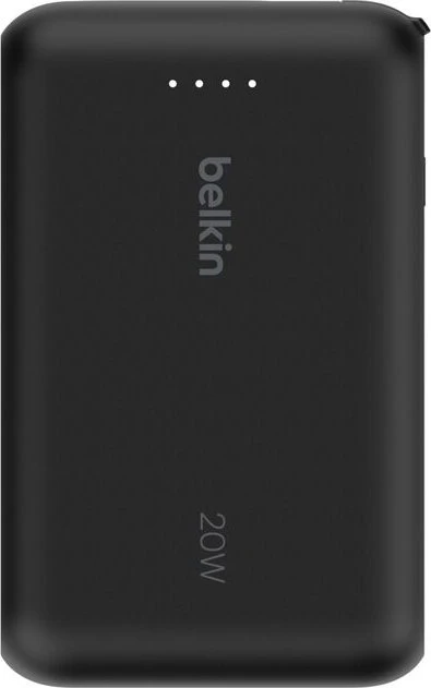 Belkin BoostCharge 10K 20W mit integriertem Kabel schwarz