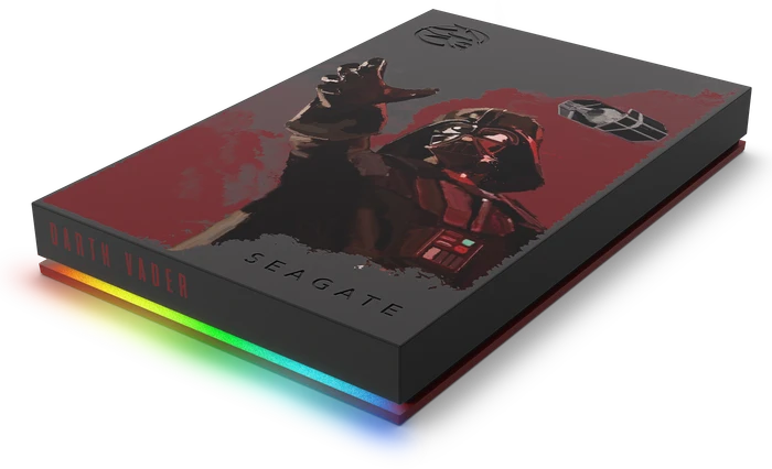 Seagate FireCuda Gaming HDD - Darth Vader Special Edition, 2TB, +Rescue, USB 3.0 Micro-B