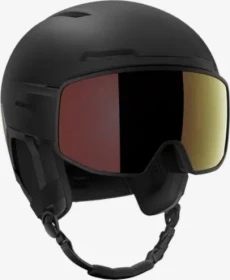 Salomon Driver Pro Sigma Photo MIPS Helm black/light bronze metallic