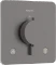 Hansgrohe Ecostat Comfort Q Thermostat Unterputz für 2 Verbraucher brushed black chrome Vorschaubild