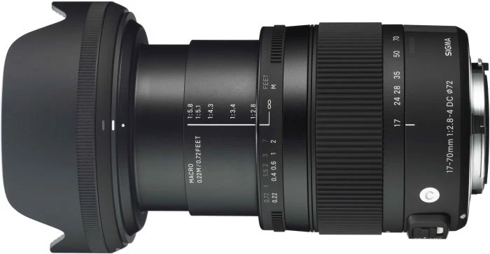 Sigma Contemporary 17-70mm 2.8-4.0 DC Makro OS HSM für Nikon F