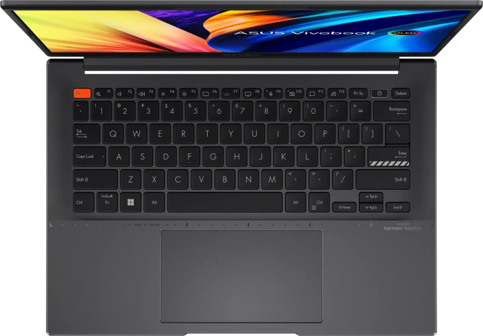 ASUS VivoBook S 14 OLED M3402RA-KM032W, Indie Black, Ryzen 7 6800H, 16GB RAM, 512GB SSD, DE