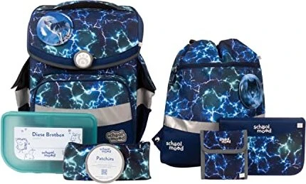 School-Mood Timeless Air+ Felix Schultaschen-Set, 7-tlg.
