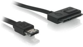 DeLOCK Power Over eSATA [eSATAp] auf SATA Kabel 0.5m (84396)