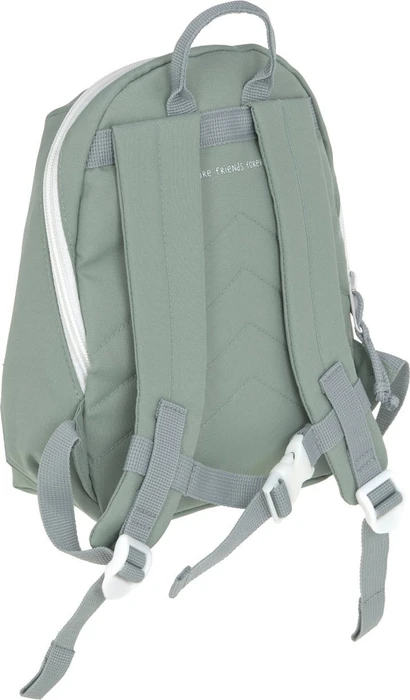 Lässig Tiny Drivers Bagger gelb Kindergartenrucksack
