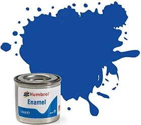 Humbrol Enamel Paint 222 moonlight blue metallic, 14ml