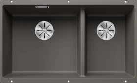 Blanco Subline 430/270-U InFino Unterbau Becken links vulkangrau