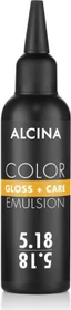 Alcina Color Gloss + Care Emulsion Haartönung 5.18 hellbraun asch silber, 100ml