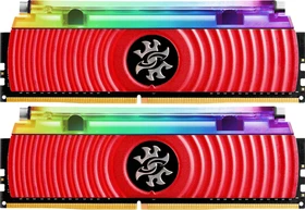 ADATA XPG Spectrix D80 rot UDIMM 16GB Kit, DDR4-3600, CL18-20-20, 1RX8