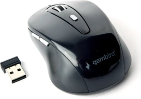 Gembird Wireless Optical Mouse 6B-01 schwarz, USB (MUSW-6B-01)