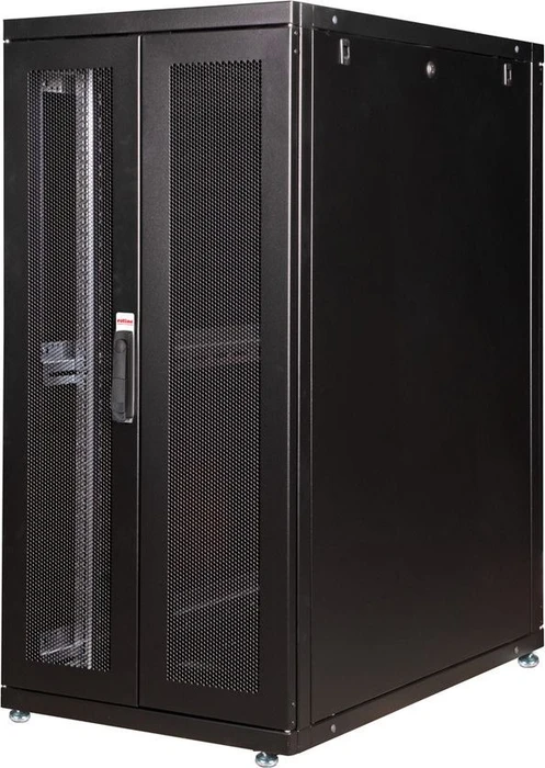 Roline / Secomp Pro Serie 19" Serverschrank 26HE, montiert, Gitternetztür, IP20, RAL 9005, 1000mm tief