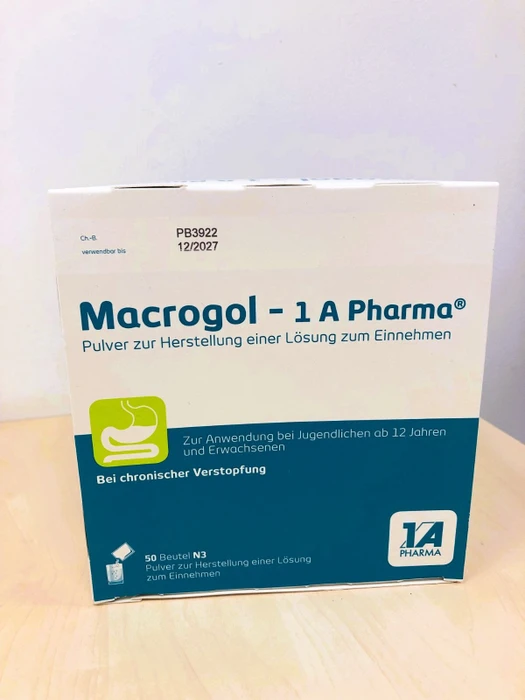 1A Pharma Macrogol Pulver Beutel, 50 Stück