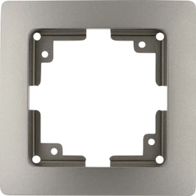 uniTEC MONACO Serie 204 Abdeckrahmen 1-fach, platin