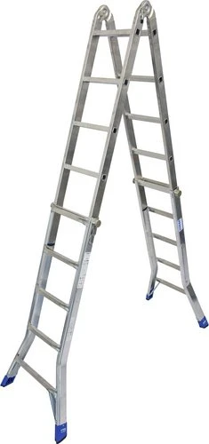 Krause Stabilo Profi 3-tlg. Teleskop-Mehrzweckleiter, 4x 5 Stufen