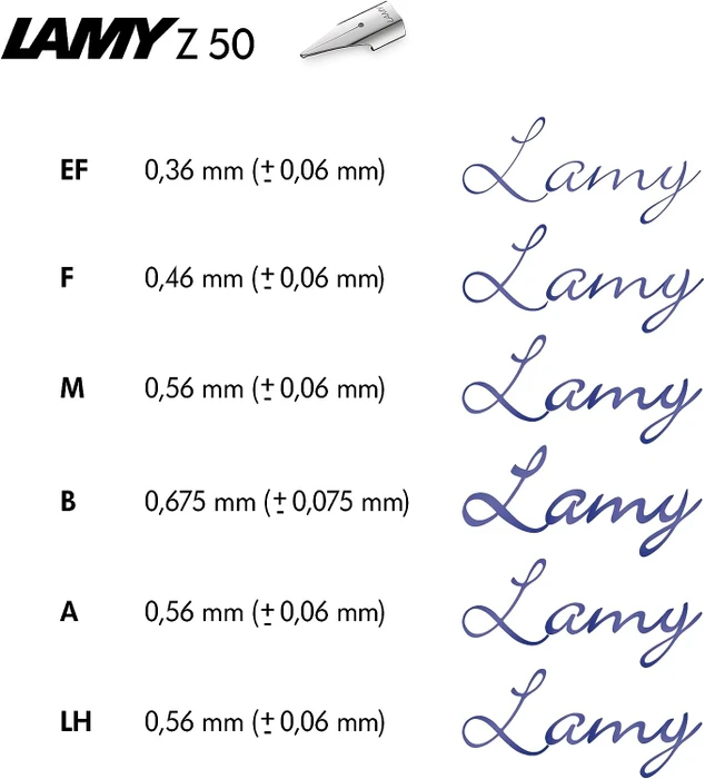 Lamy studio rose, rechte Hand, mittel