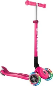 Globber Primo Foldable Lights Kickboard neon pink