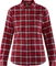 Fjällräven Övik Flannel Hemd langarm deep red (Damen) Vorschaubild