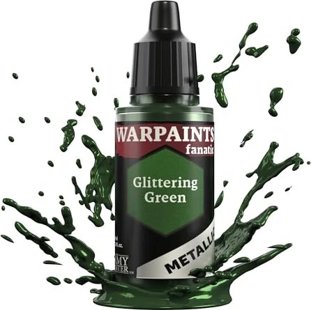 Army Painter Warpaints Fanatic Metallics glittering green, 18ml
