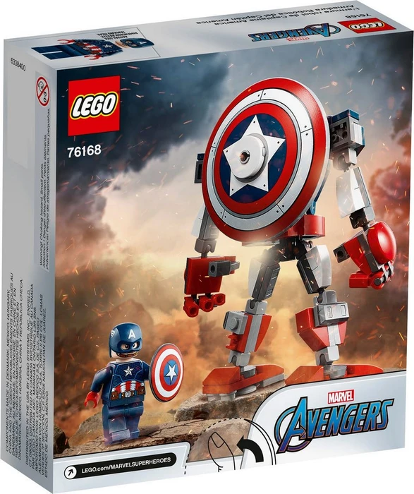 LEGO Marvel Super Heroes Spielset - Captain America Mech