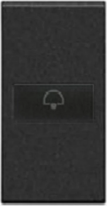 Bticino LivingLight Axial-Wippe Glocke 1-modulig, anthrazit