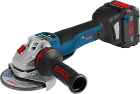 Bosch Professional GWS 18V-10 PSC Akku-Winkelschleifer inkl. L-Boxx + 2 Akkus 6.0/8.0Ah