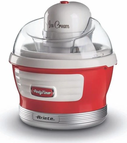 Ariete Party Time 643/00 Ice Cream Maker Eismaschine rot