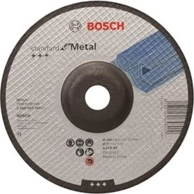Bosch Professional A24PBF Standard for Metal Schleifscheibe, 180x6x22.23mm, 1 Stück