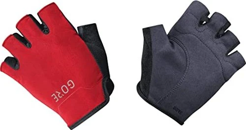 Gore Wear C3 Fahrradhandschuhe schwarz/rot