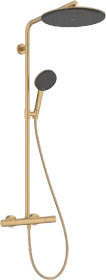 Hansgrohe Raindance Alive S Puro Showerpipe 300 1jet mit Ecostat Element brushed bronze
