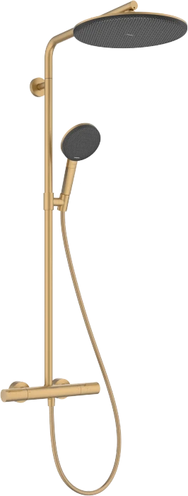Hansgrohe Raindance Alive S Puro Showerpipe 300 1jet mit Ecostat Element brushed bronze
